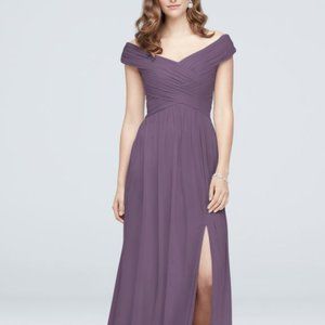 Off the Shoulder Bridesmaid Dress